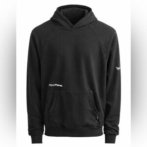 Paper Planes Black Hoodie | Minimal Logo Streetwear | Excellent Condition